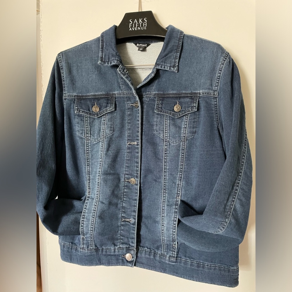 BUFFALO David Bitton Jean Jacket Sz L